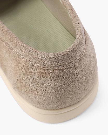 Suede loafer